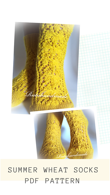 Summer Wheat Socks