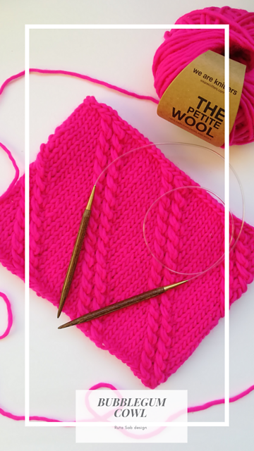 Bubblegum cowl