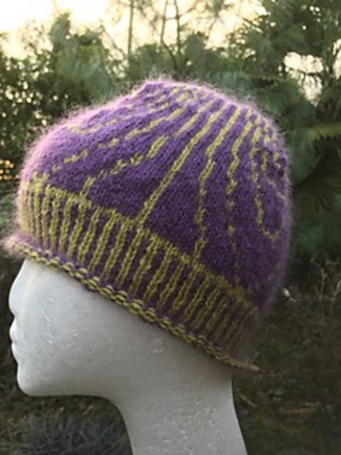 Lavender Fields Beanie