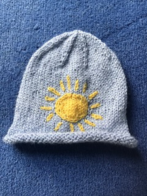 Sunshine baby hat
