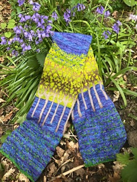 Bluebell Wood Scarf