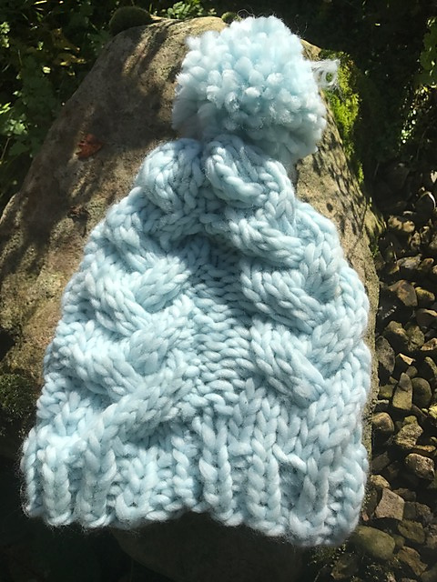 Super Chunky Plait Cable Hat