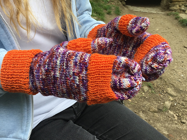 Texting mittens
