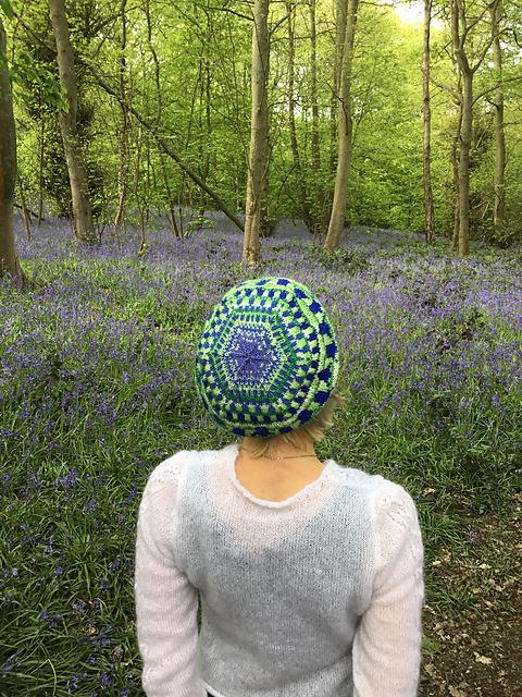 Bluebell forest hat