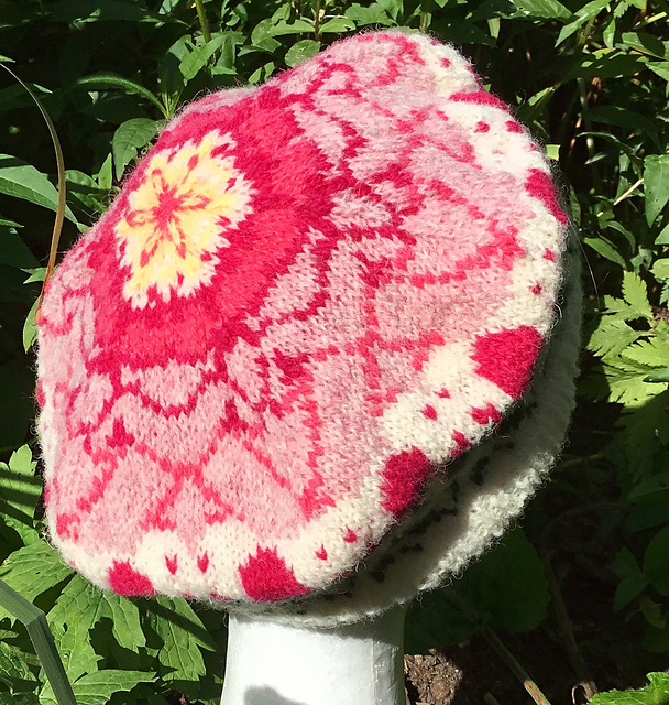 Peony hat