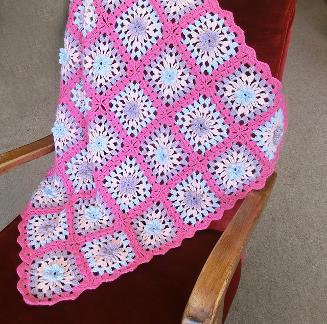 Floral Throw 