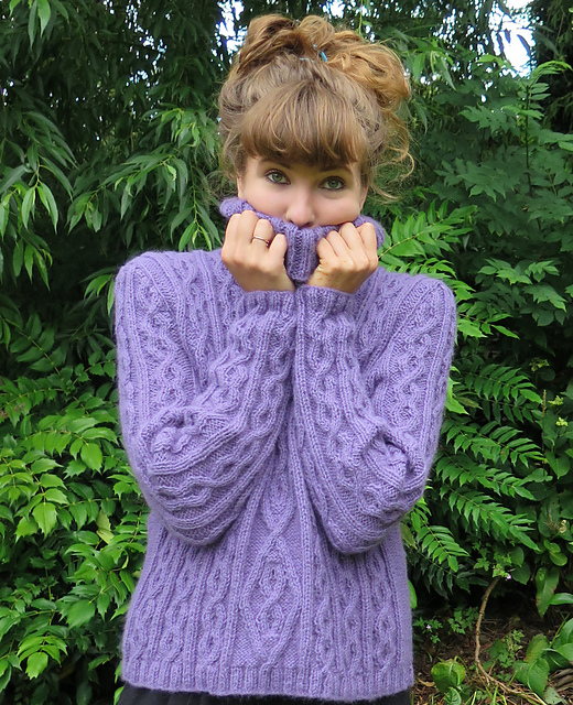 Cabled Sweater