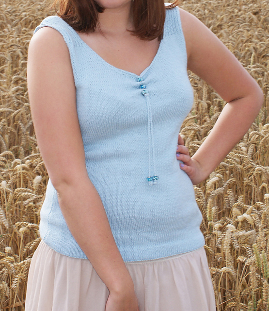 Summer Top with Beads