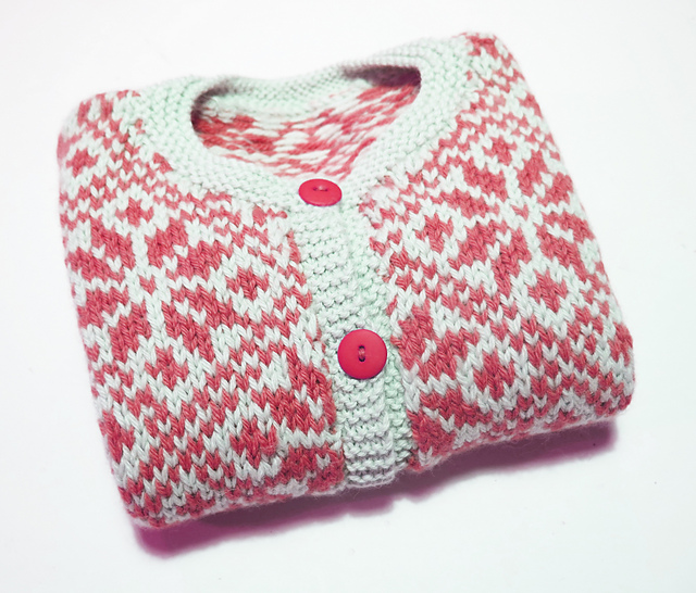 Fair Isle Child Cardigan