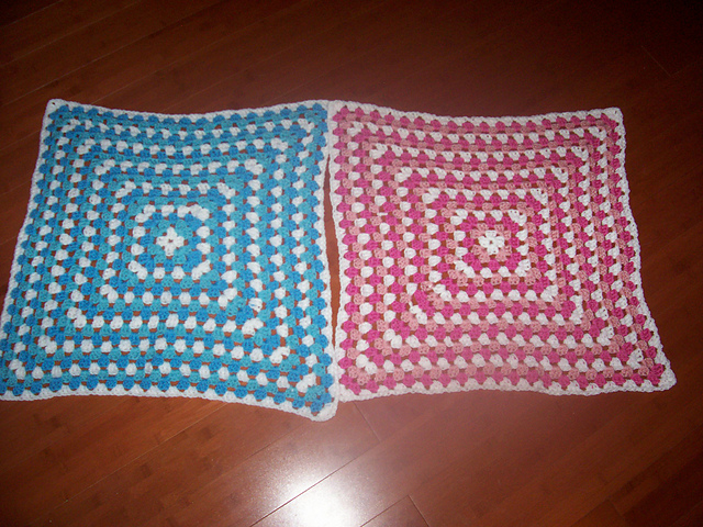 His and Hers Baby Blankets