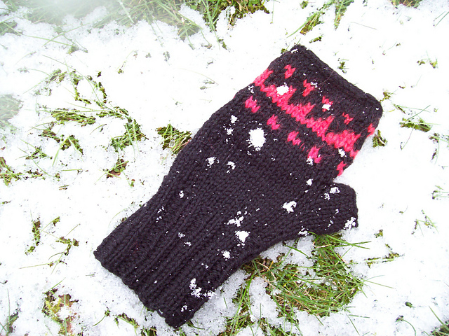 Cave Painting Hat and Mitts