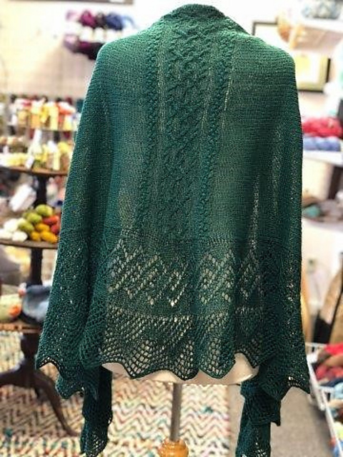 Tabby's Irish Blessings Shawl