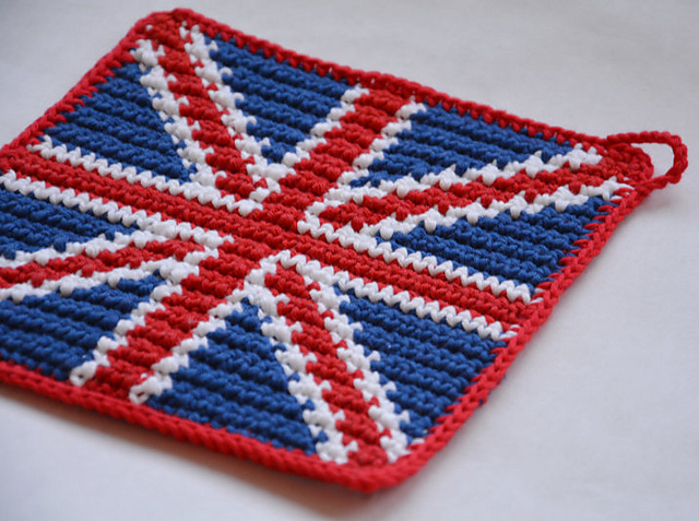 Union Jack-Topflappen/Potholder