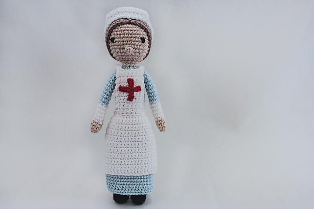 EDITH War Nurse Doll