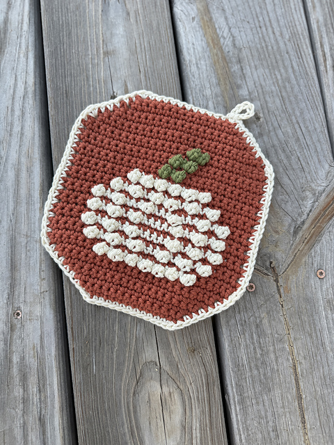 Pumpkin Hot Pad
