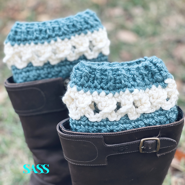 CrissCross Chunky Boot Cuffs