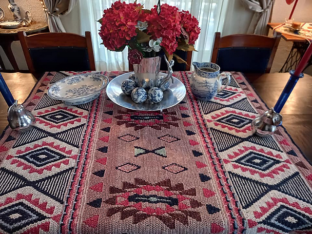 Rustic Diamonds Throw