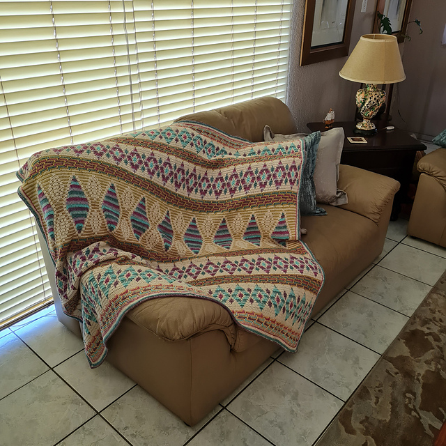 Apache Paragon Mosaic Throw