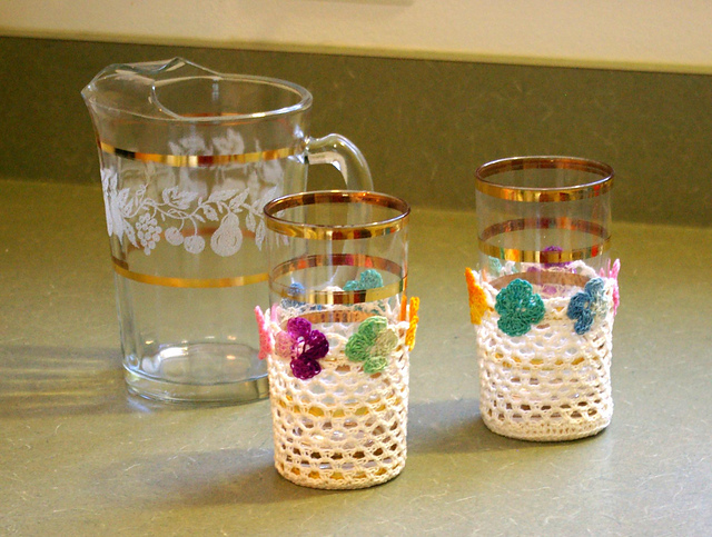 Posy Glass Muffs