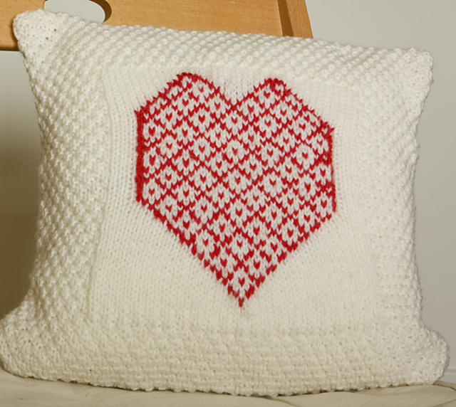 Heart Pillow Cover