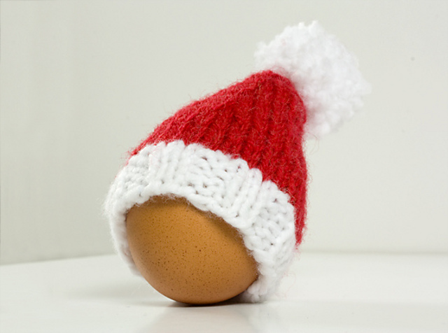 Santa Hat Egg Cozy