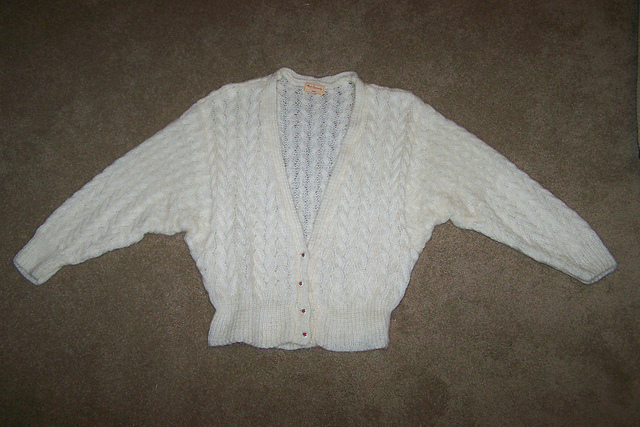 Four Button V-Neck Cardigan