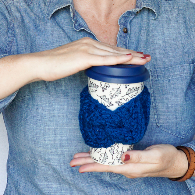 Faux Knit Cozy