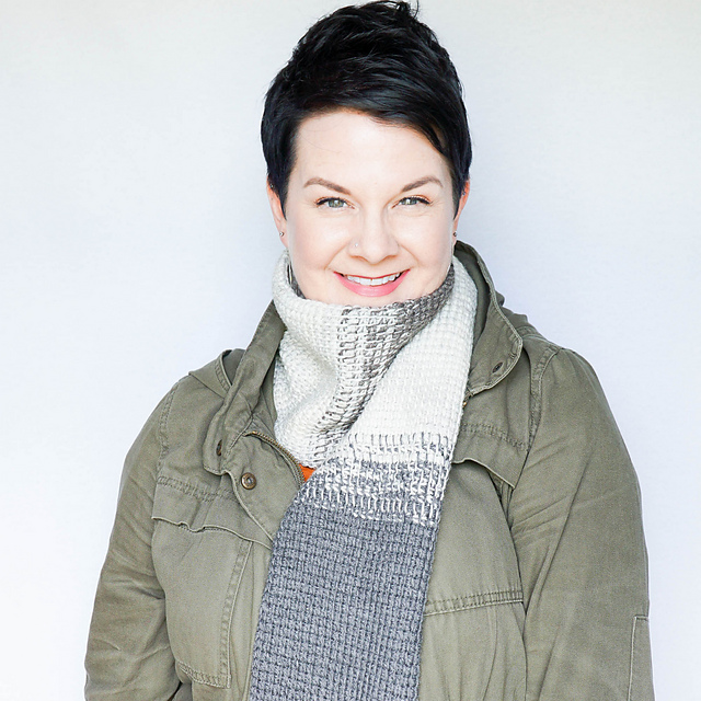 Tunisian Fade Scarf