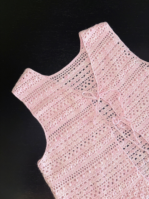 Flower Wave Vest