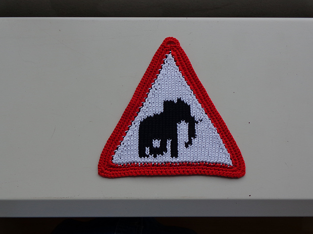 Elephant Warning Sign