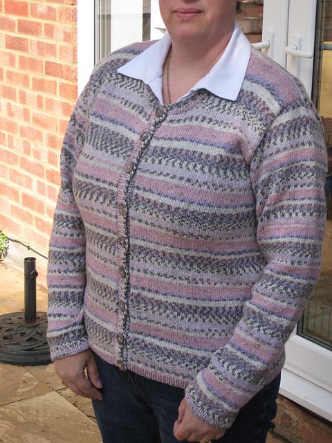 Design C - V-Neck / Round-Neck Cardigan