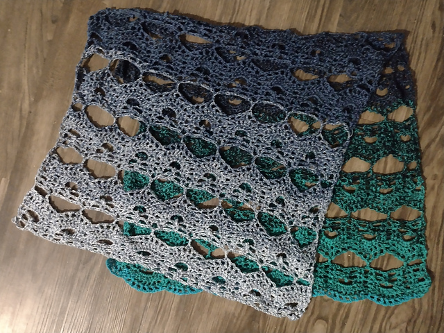 Oyster Lace Shawl
