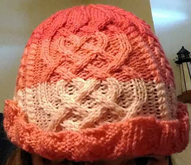 Interbraided Hearts Hat