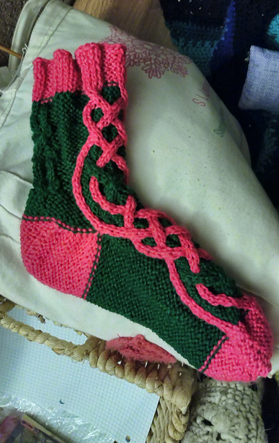 Saxon Hourglass Socks