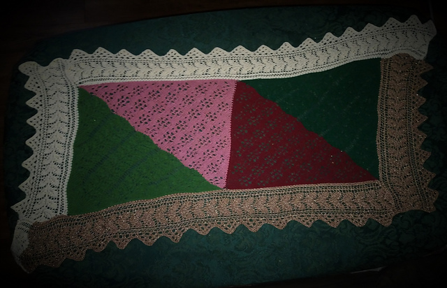 Pomegranate Shawl