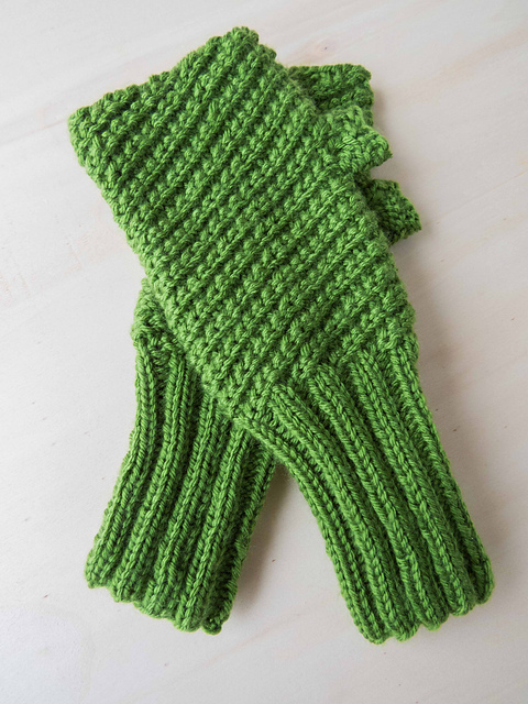 Grüne Stulpen