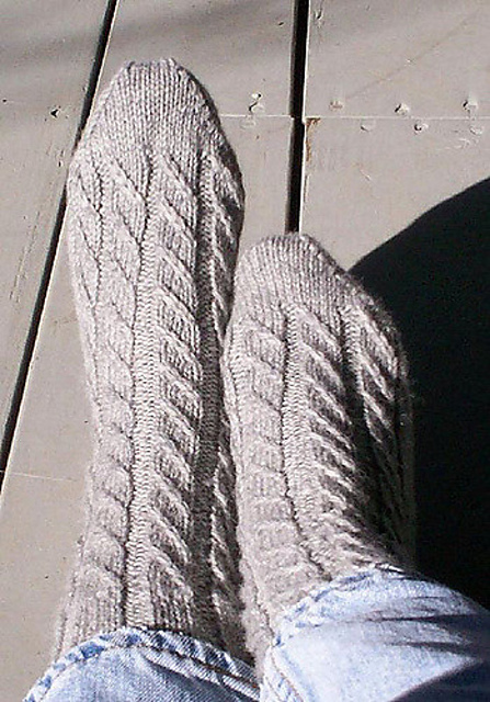 Twilled Stripe Socks