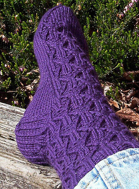 Wickerwork Socks