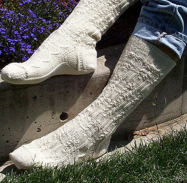 Square Knot Socks for Men