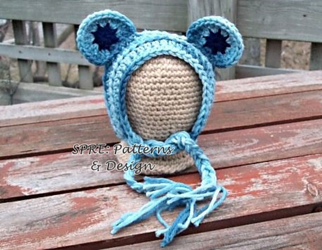 Teeny Mouse Bonnet