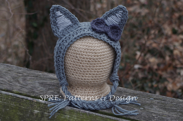 Wanda the Wolf Bonnet