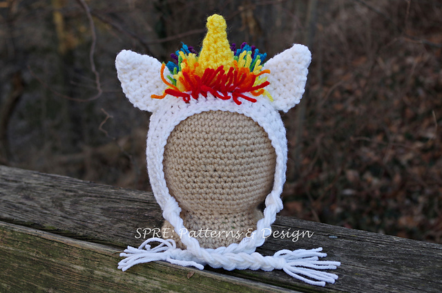 Ursula the Unicorn Bonnet
