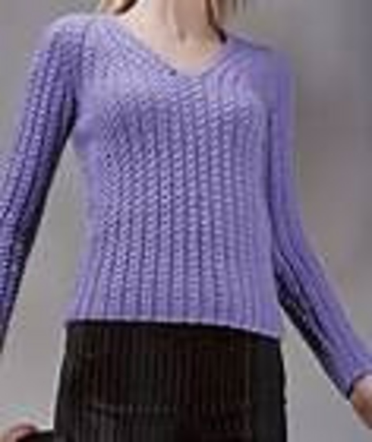 Ultraviolet V-Neck 