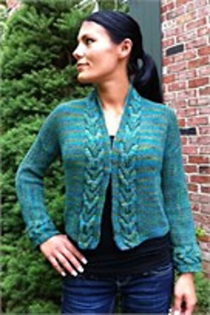 Aurora 6 Hand-dyed Little Cardigan KK 630