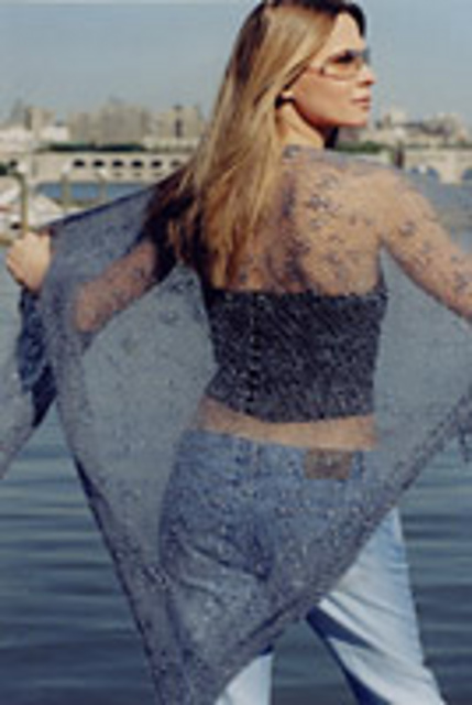 Gossamer Triangular Shawl KK200