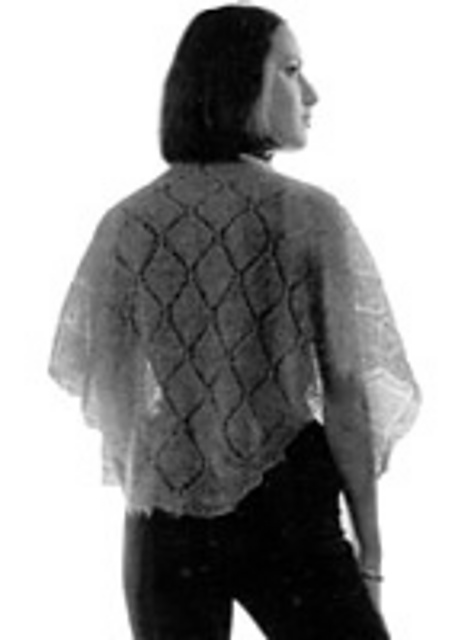 Shaped Shoulder Shawl KK106