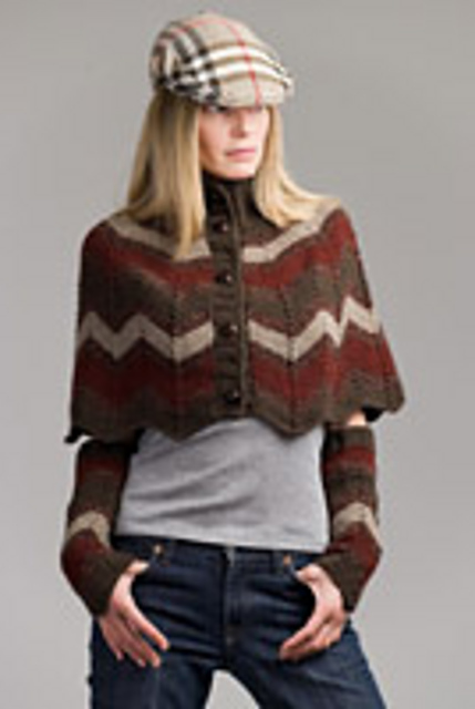 Superyak Capelet with Arm Warmers KK345