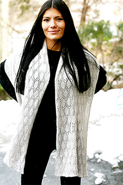 KK 640 Large hexagon Scarf