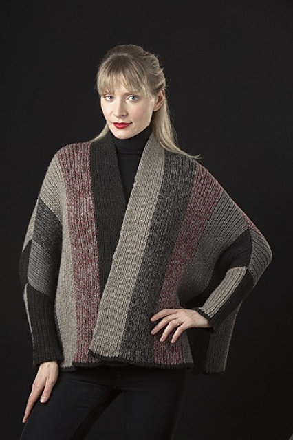 KK 688 Superyak Striped Kimono
