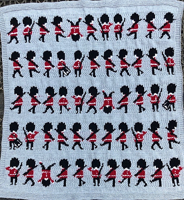 KK 710 Scots Guards Baby Blanket